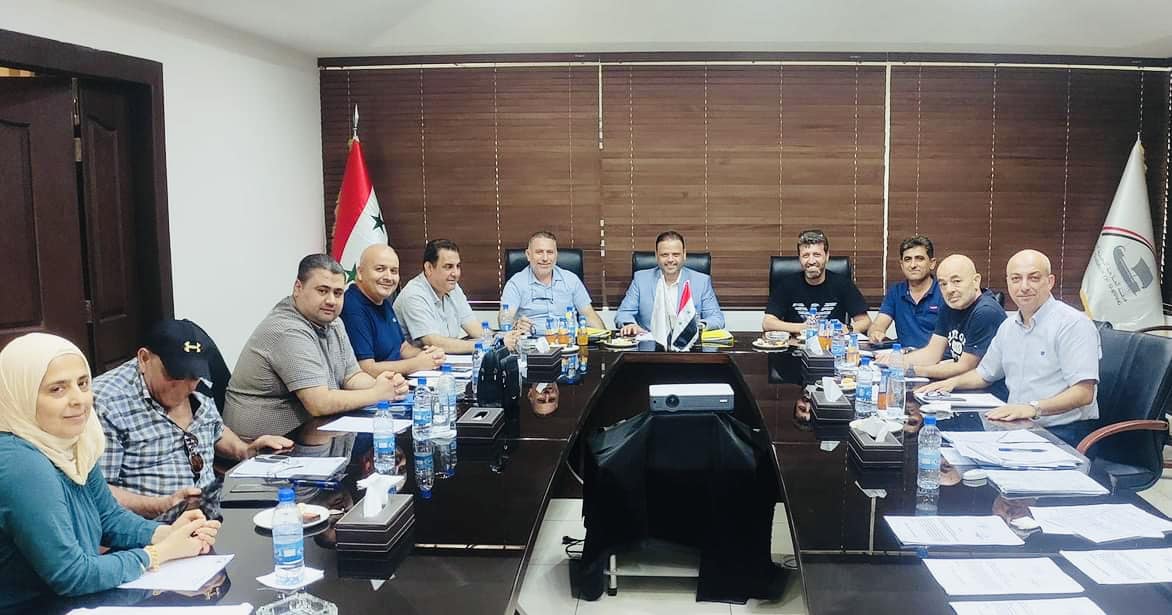 اجتماع غرفة الملاحة البحرية السورية في اللاذقية